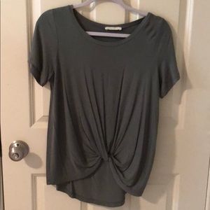 Olive green shirt